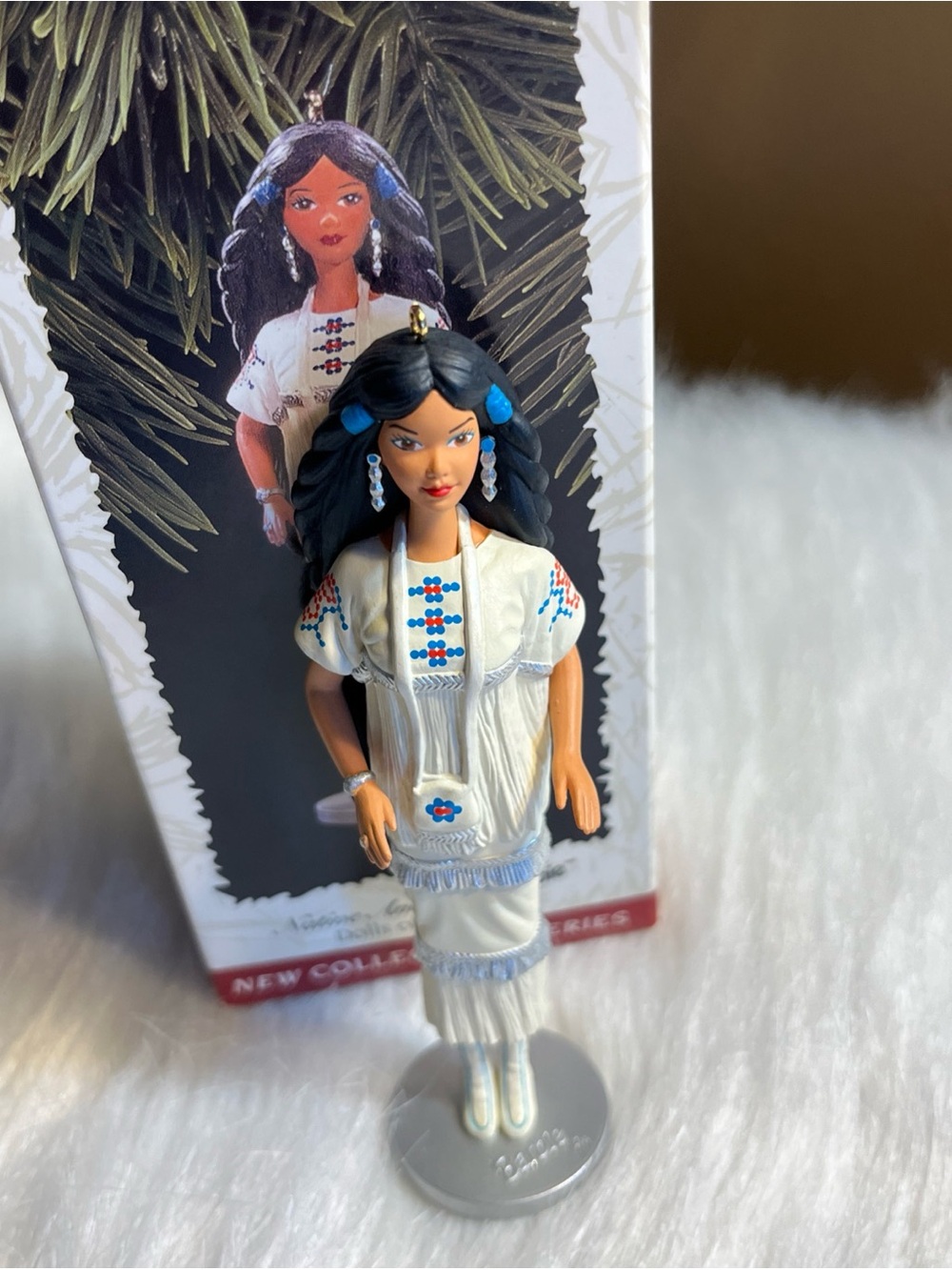 Hallmark 1996 Native-Inspired Doll Ornament